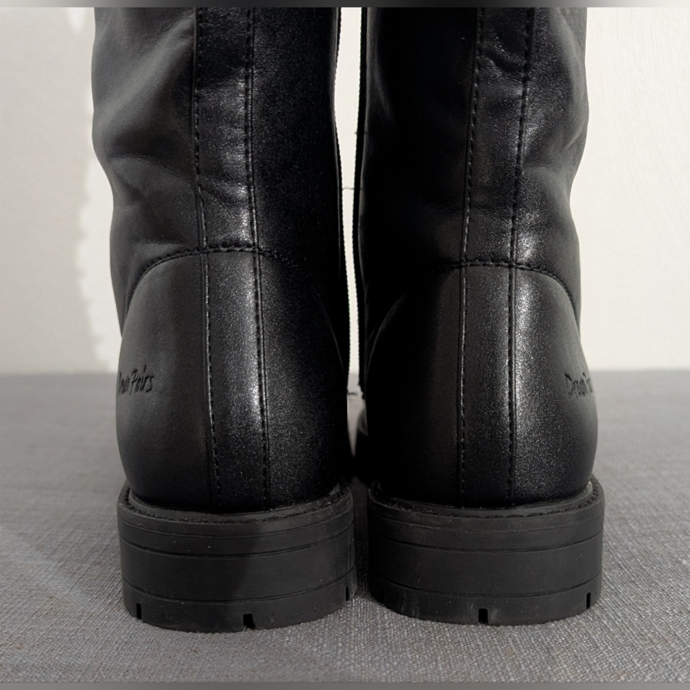 Dream Pairs knee high boots w/ removable charm chains, girls 5Y - Picture 6 of 9